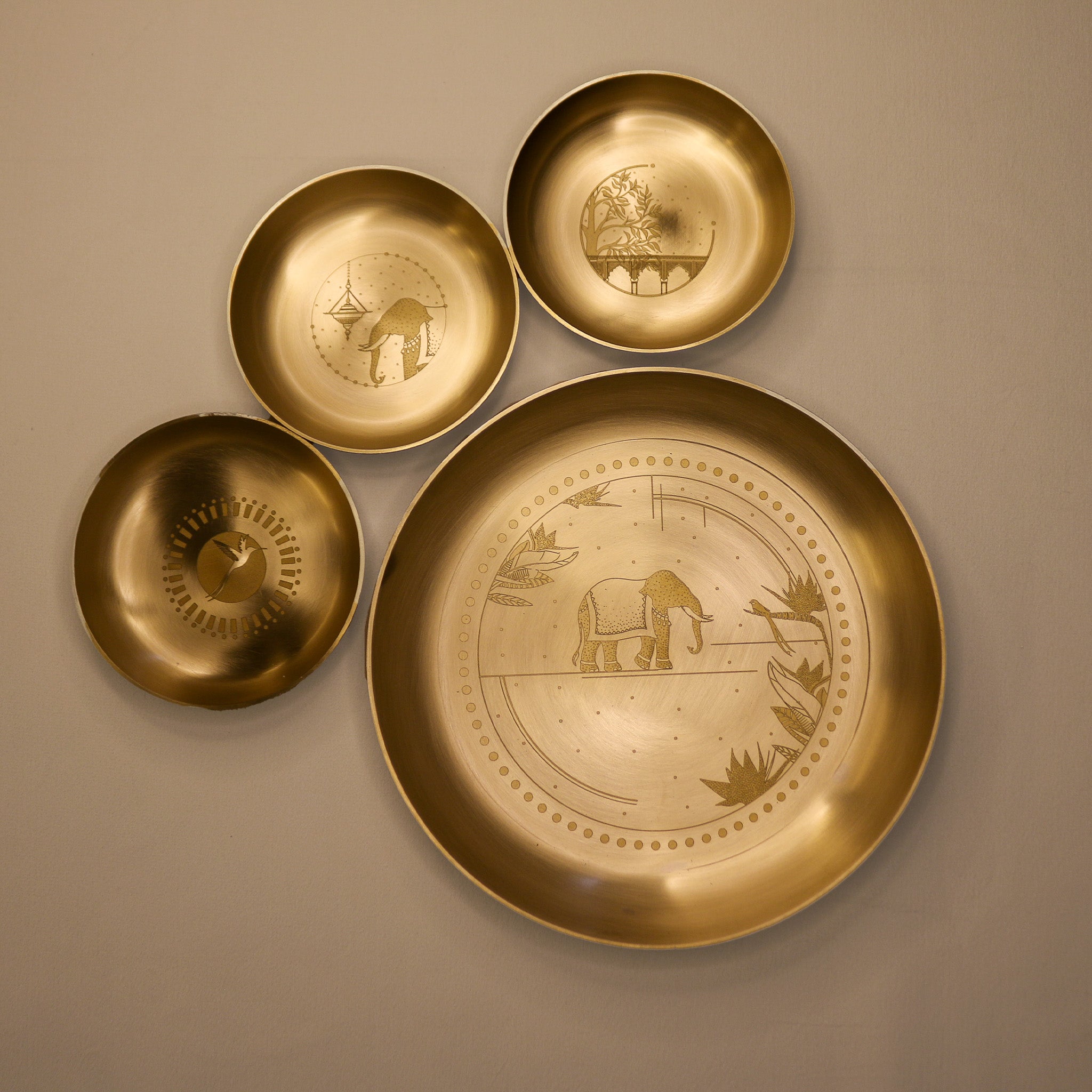 Katori & Snack Plate Set