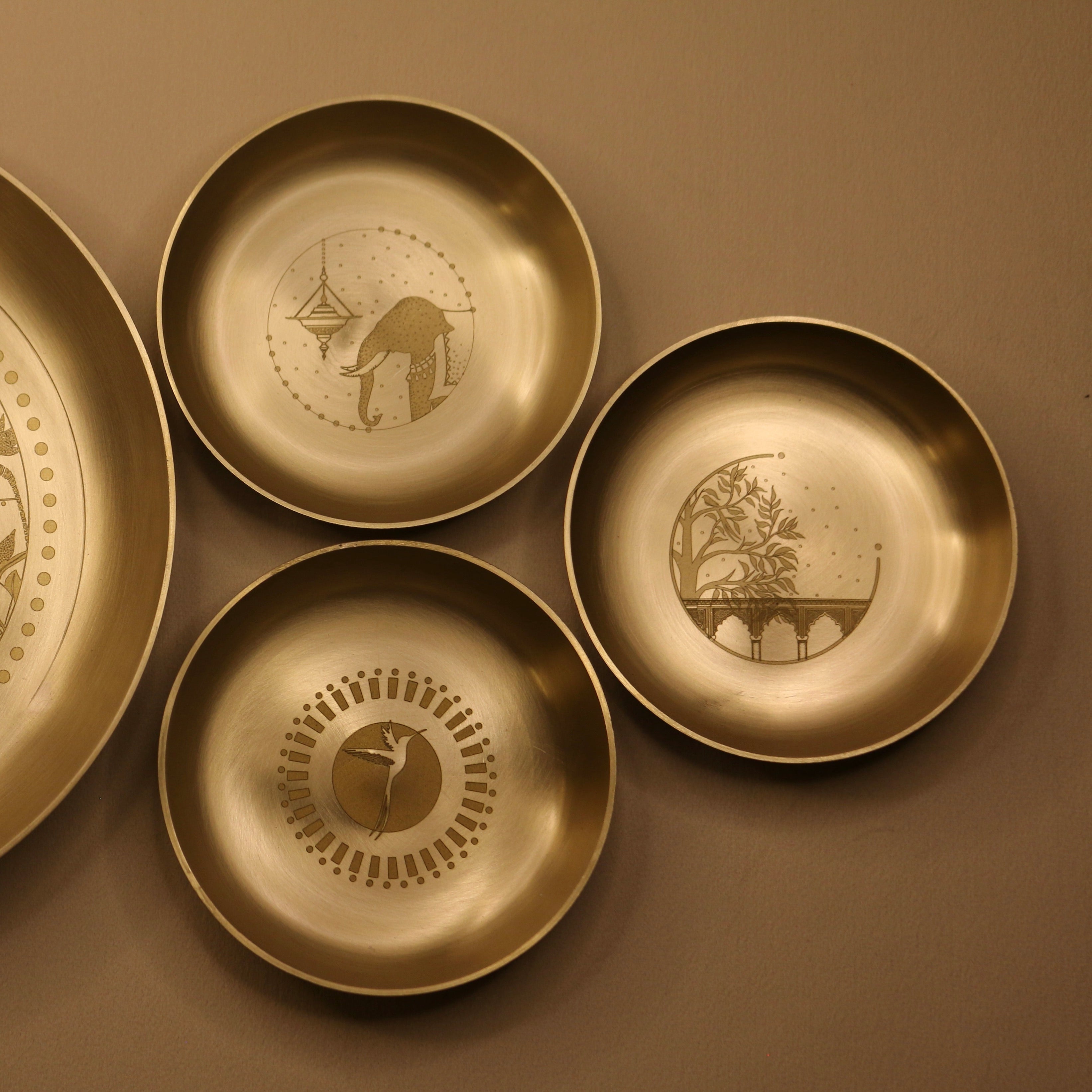 Katori & Snack Plate Set