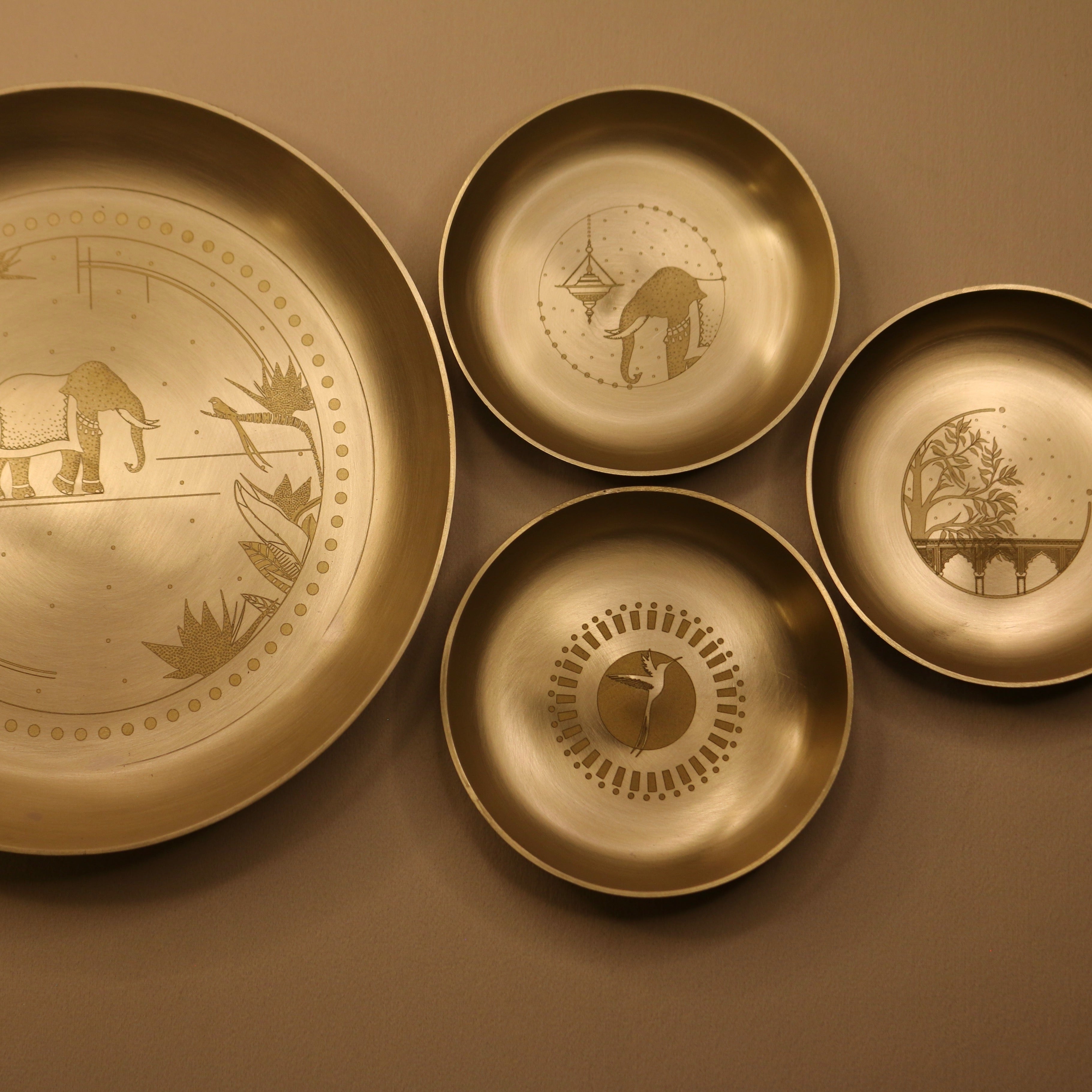 Katori & Snack Plate Set